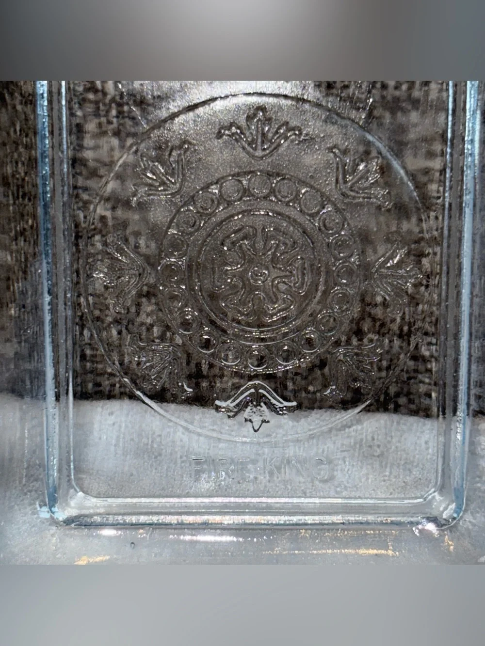 Vintage Fire King Sapphire Blue Philbe Glass Refrigerator Dish With Lid
